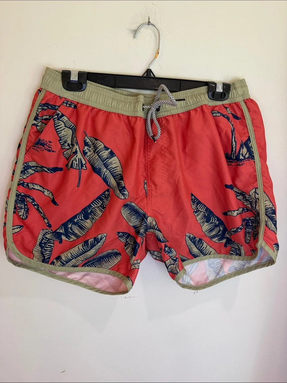 Maamgic Men's Tropical Print Swim Shorts/Trunks